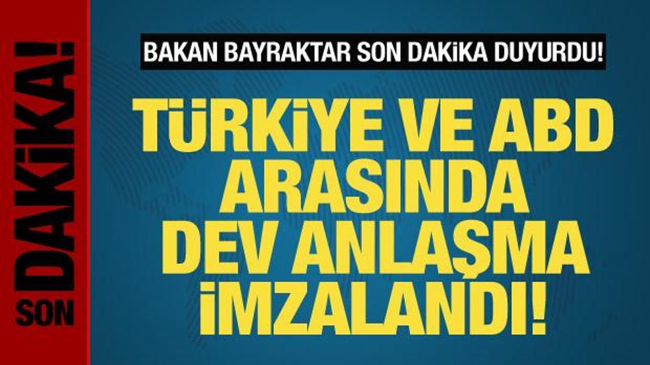 Bakan Bayraktar duyurdu! Türkiye ve ABD arasında dev LNG anlaşması imzalandı