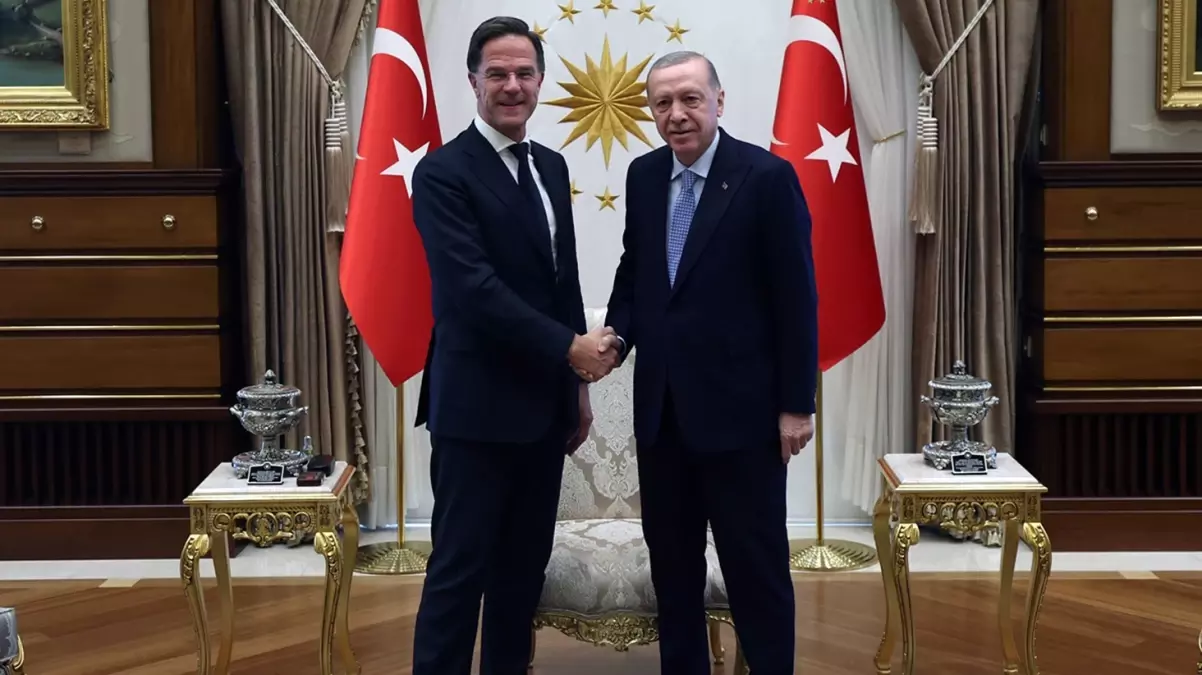 Cumhurbaşkanı Erdoğan, NATO Genel Sekreteri Rutte’yi ağırladı