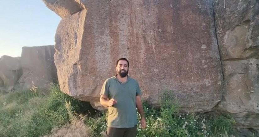 Hacı Ahmet Ünlü Topada Yazıtını Değerlendirdi