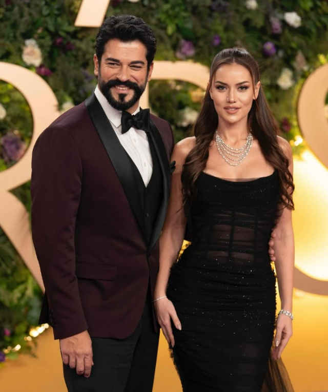 Burak Özçivit ve Fahriye Evcen'den kavga iddialarına yalanlama