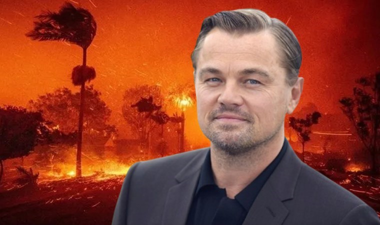 Leonardo DiCaprio Los Angeles’taki yangından etkilenenlere rekor bağışta bulundu