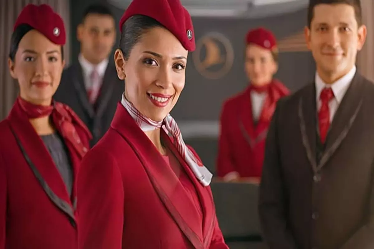 THY hosteslerinin 2025’teki maaşları belli oldu