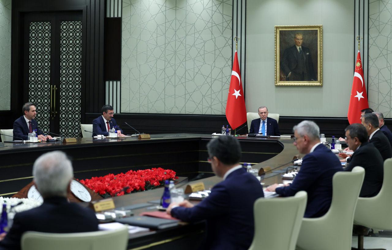 Cumhurbaşkanlığı Erdoğan Kabine sonrası açıklamalarda bulunuyor