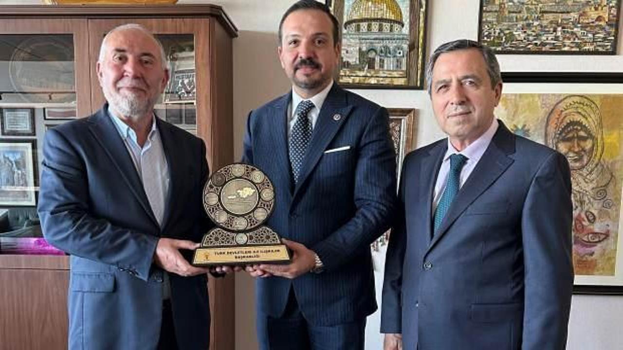 Prof. Dr. Kürşad Zorlu, Kanal 7 Medya Grubu’nu ziyaret etti