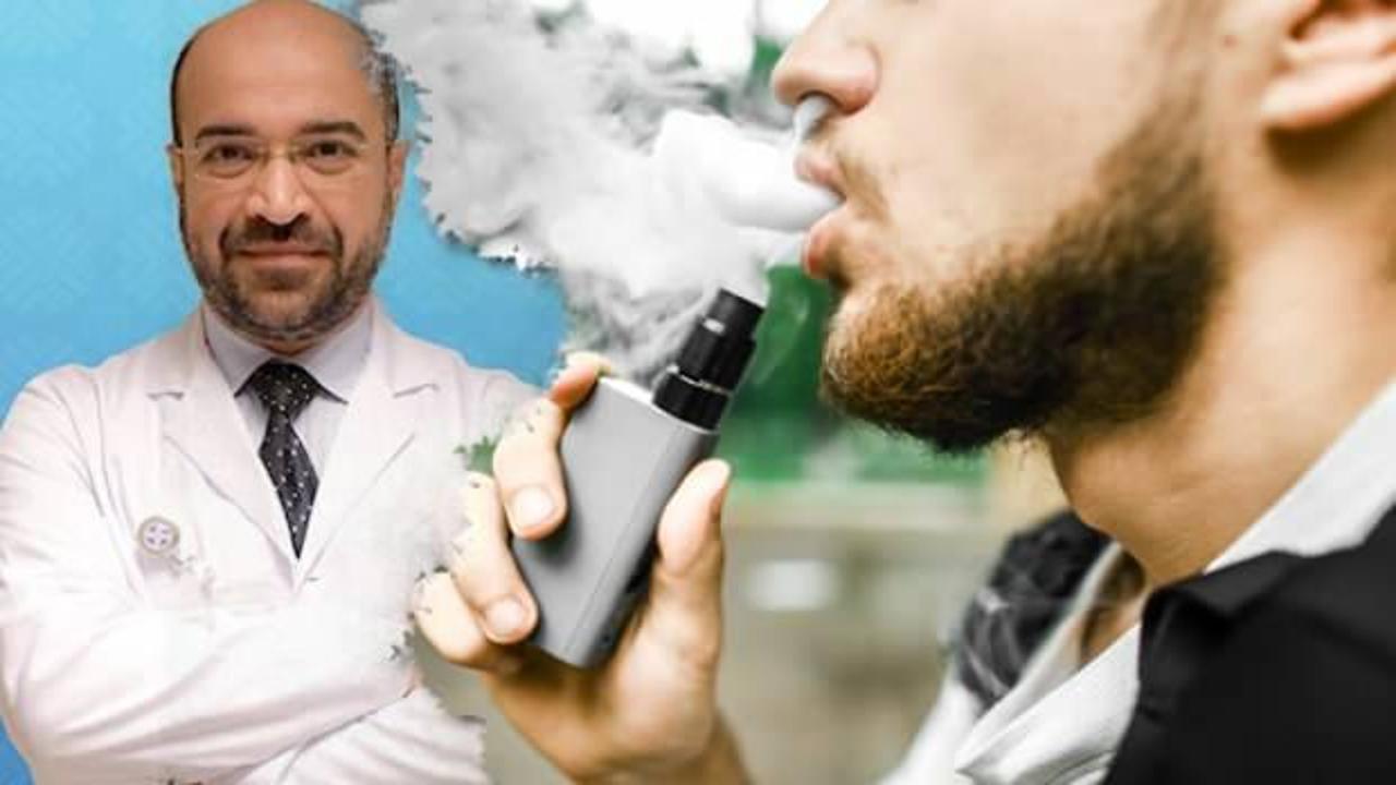 Sigaradan daha beter: Prof. Dr. Akkoyunlu’dan elektronik sigara uyarısı!