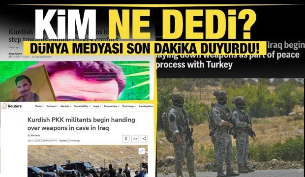 Terör örgütü PKK silah bıraktı: Cumhurbaşkanı Erdoğan'dan ilk açıklama!