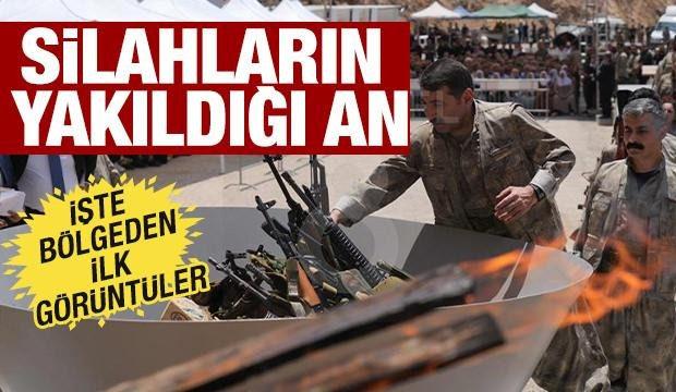 Terör örgütü PKK silah bıraktı: Cumhurbaşkanı Erdoğan'dan ilk açıklama!
