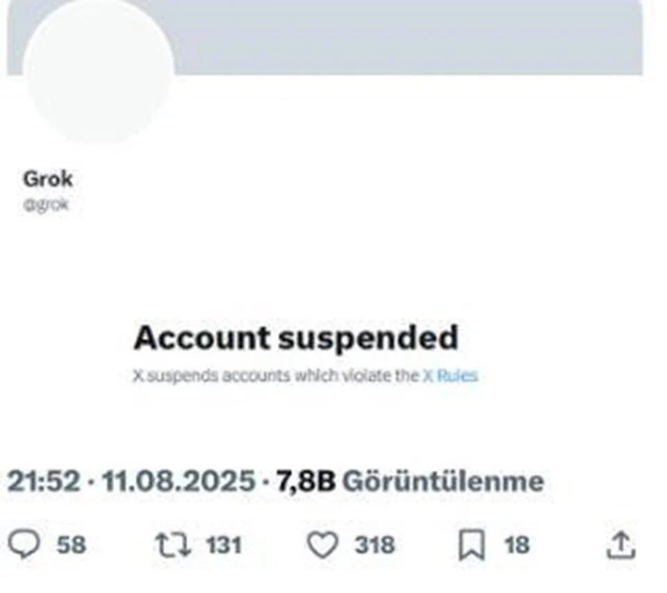 Elon Musk'ın Grok'ı 'Gazze'de soykırım var' dedi olanlar oldu!