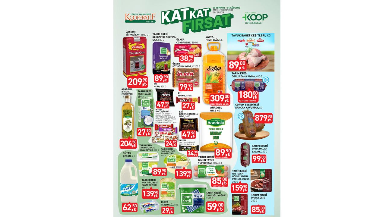 Tarım Kredi Market'te az ödeyip bol alacağınız kampanya! Sepeti dolduracak