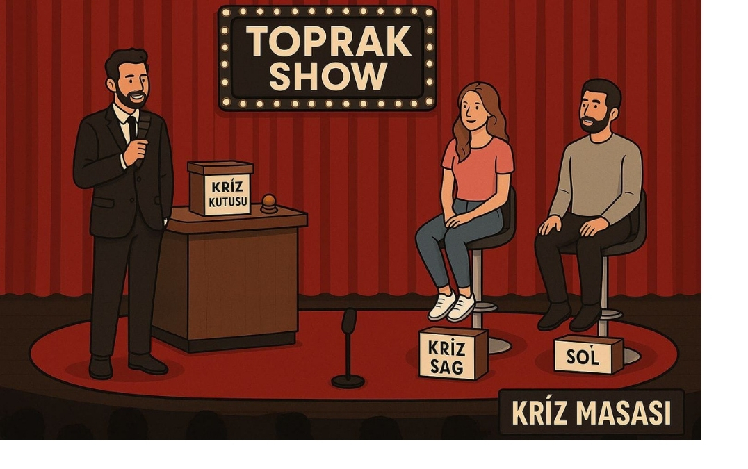 Toprak Show – Kriz Masası” Geliyor: Televizyonun Sınırlarını Zorlayacak Yeni Bir Fenomen!