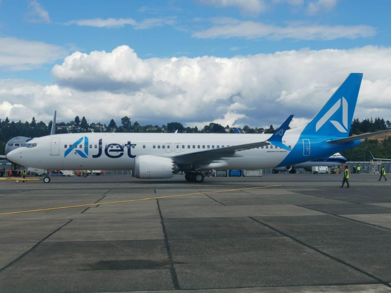 AJet filosuna katılacak fabrika çıkışlı Boeing 737-8 MAX İstanbul’da!