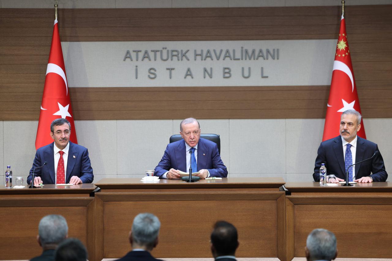 Cumhurbaşkanı Erdoğan: BMGK'da Filistin'i tanıyan devletler olacak