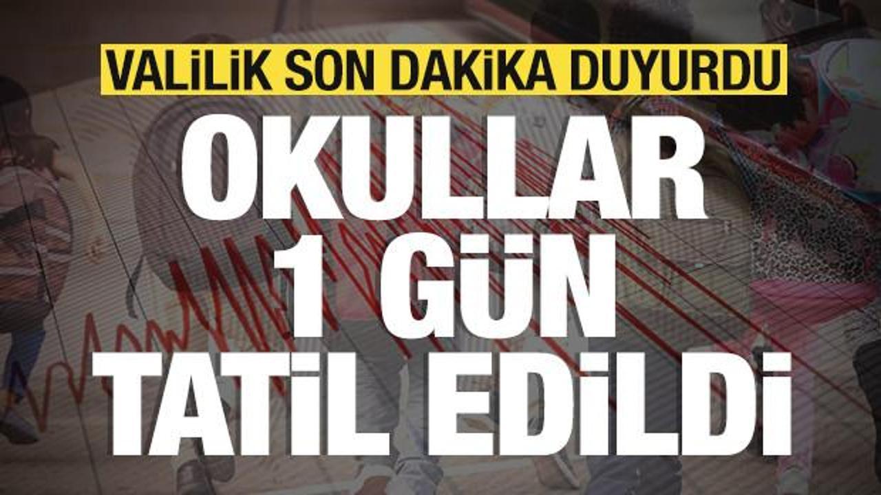 Balıkesir’de 6.1 büyüklüğünde korkutan deprem: Okullar 1 gün tatil edildi
