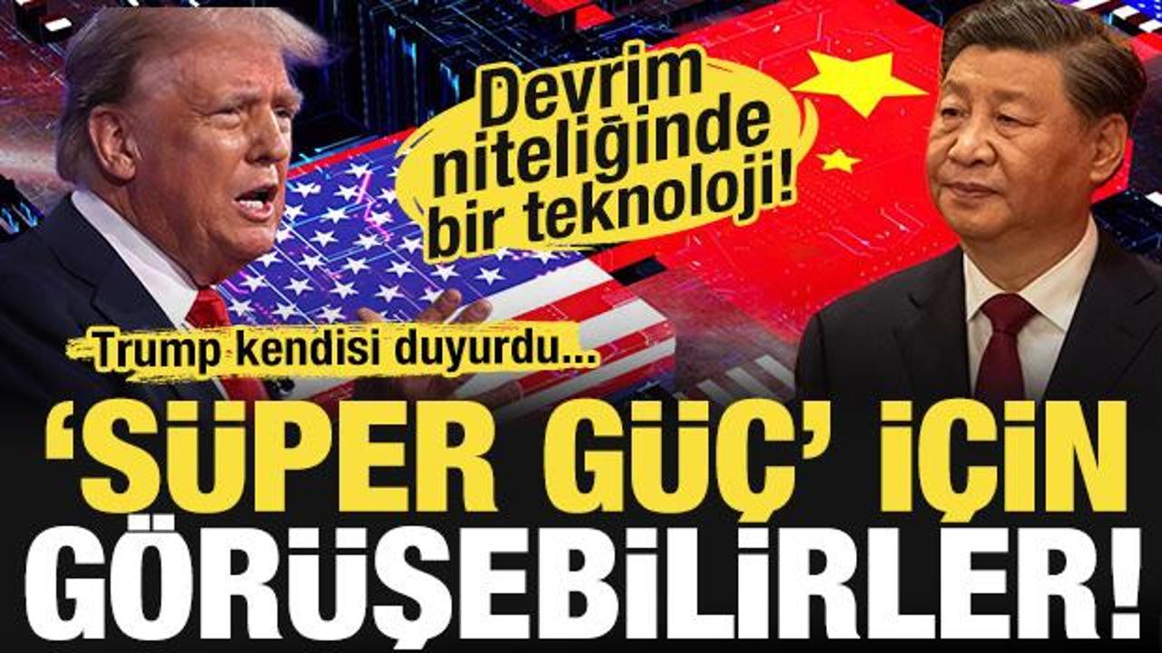 Dünyada devrim oluşturacak: Trump ve Jinping ‘süper çip’ için bir araya gelebilir!