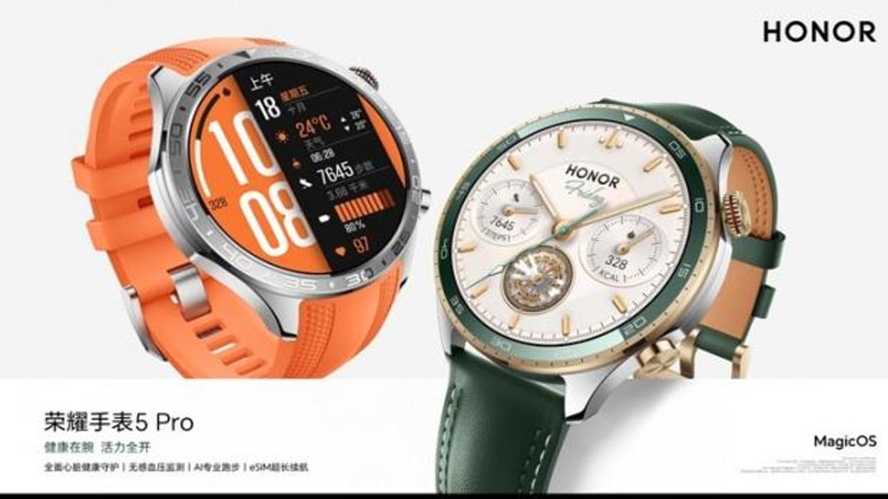 Honor Watch 5 Pro tanıtıldı: İşte özellikleri ve fiyatı