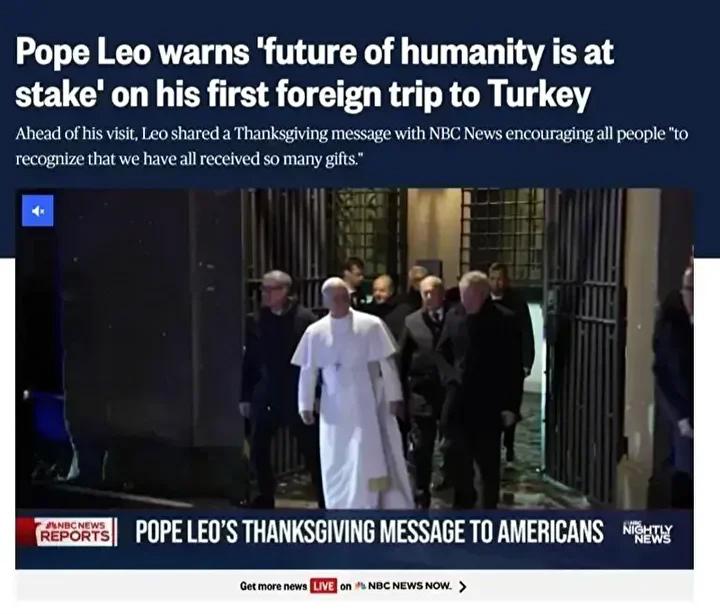 Dünya basını Papa'nın Erdoğan'a biçtiği rolü konuşuyor