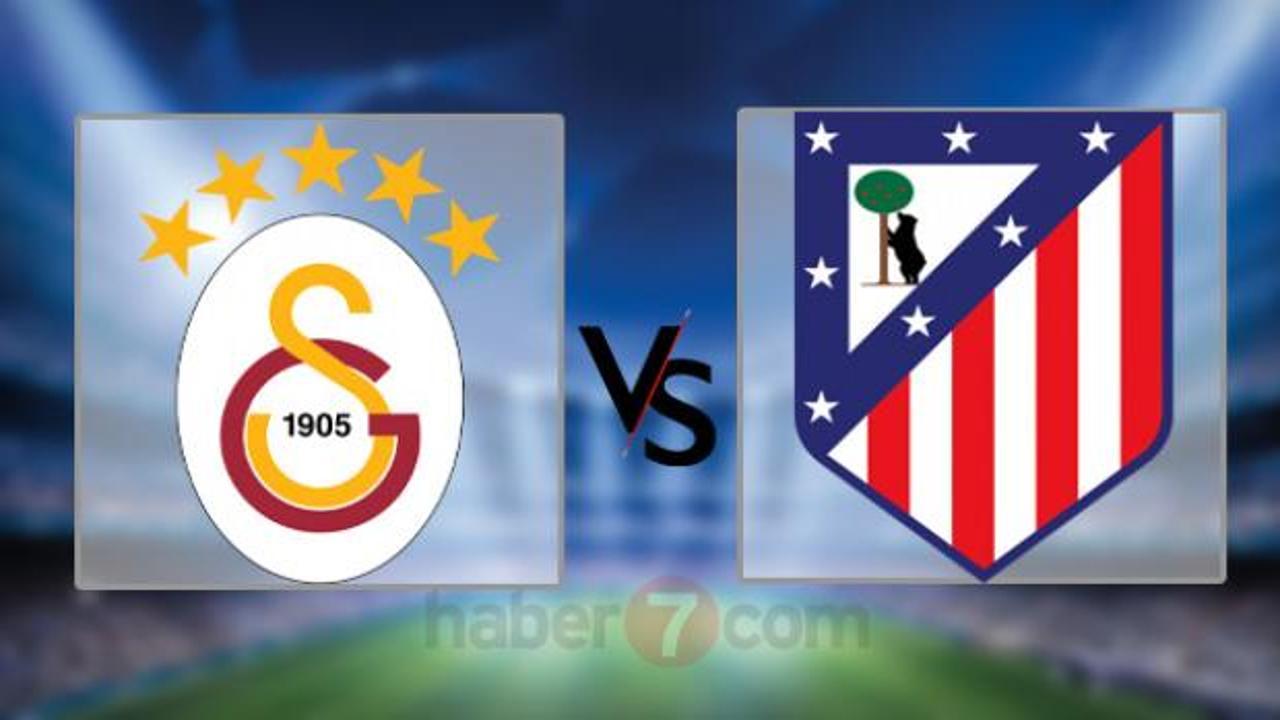 Galatasaray – Atletico Madrid maçı ne zaman? GS- Madrid maçı şifresiz mi?