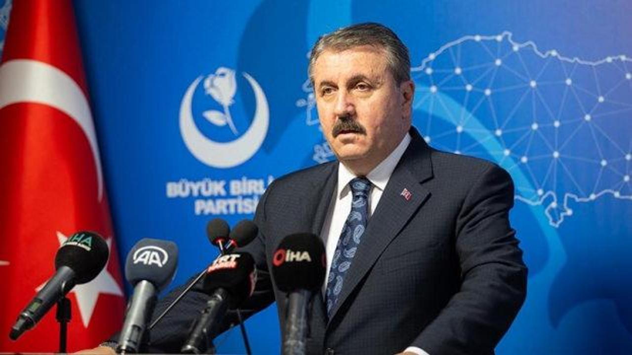 Mustafa Destici sözlerine açıklık getirdi