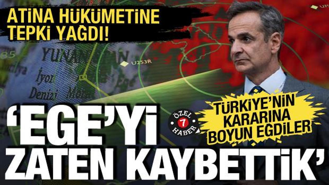 Türkiye’nin NAVTEX kararına boyun eğdiler: Yunan yetkililerden hükümete tepki yağdı!