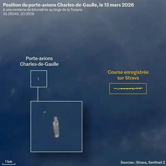 Fransız uçak gemisini radarlar değil, akıllı saat yakaladı... Türkiye’ye 100 km kala ifşa