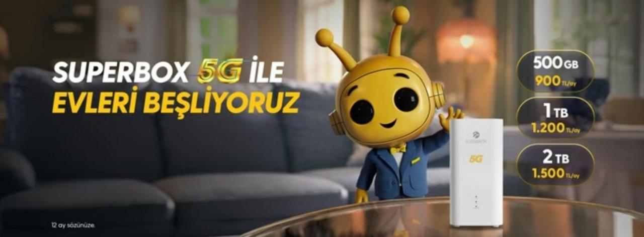 TURKCELL 5G TARİFELERİ | Turkcell 5G fiyatlar ve Superbox seçenekleri