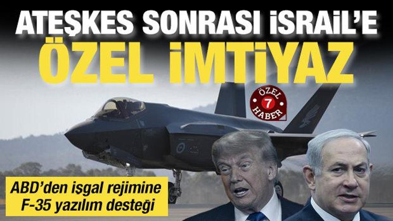ABD’den İsrail’in F-35 filosuna özel imtiyaz: Türkiye’ye ambargo İsrail’e sınırsız yetki!
