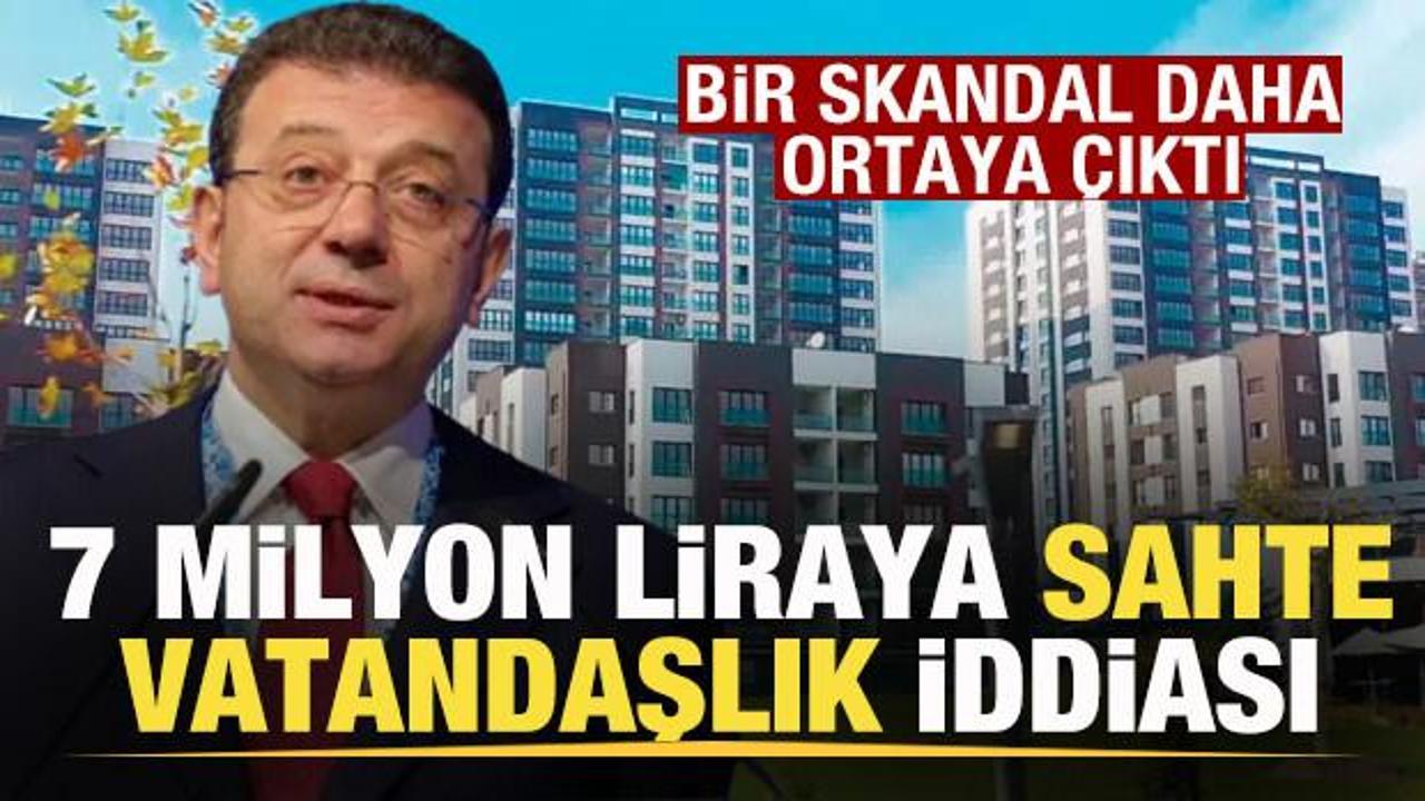 İmamoğlu’nun projesinde ‘sahte vatandaşlık’ iddiası! Bir skandal daha ortaya çıktı
