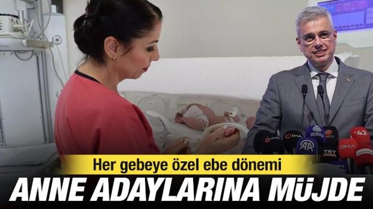 Sağlık Bakanlığı’ndan normal doğuma teşvik: Her gebeye özel ebe dönemi