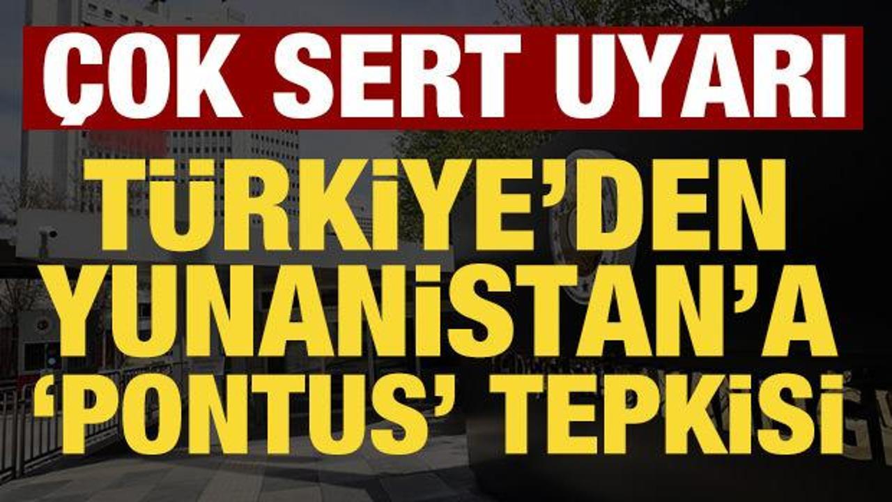 Türkiye’den Yunanistan’a ‘Pontus’ tepkisi: Tarihten husumet çıkarmayın