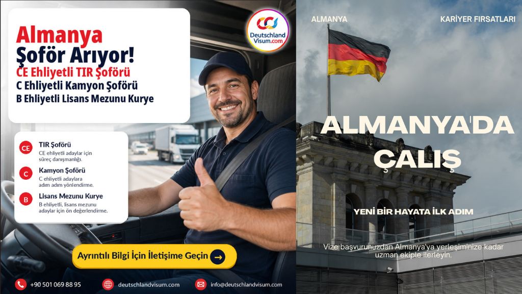 Deutschland Visum Yetkilisi Sabri Oğur: Almanya’da Şoför Olmak Göründüğü Kadar Kolay Değil