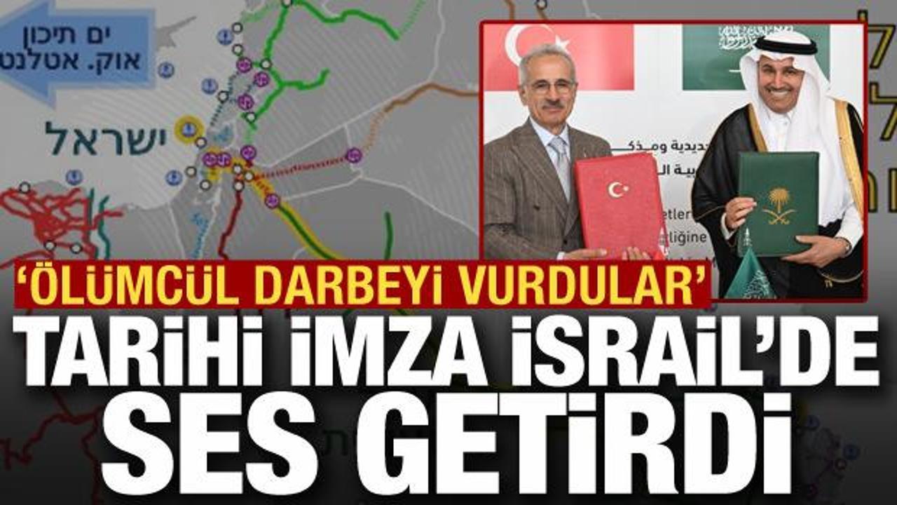 İsrail basını: Türkiye-Suudi Arabistan imzası ölümcül darbeyi vurdu!