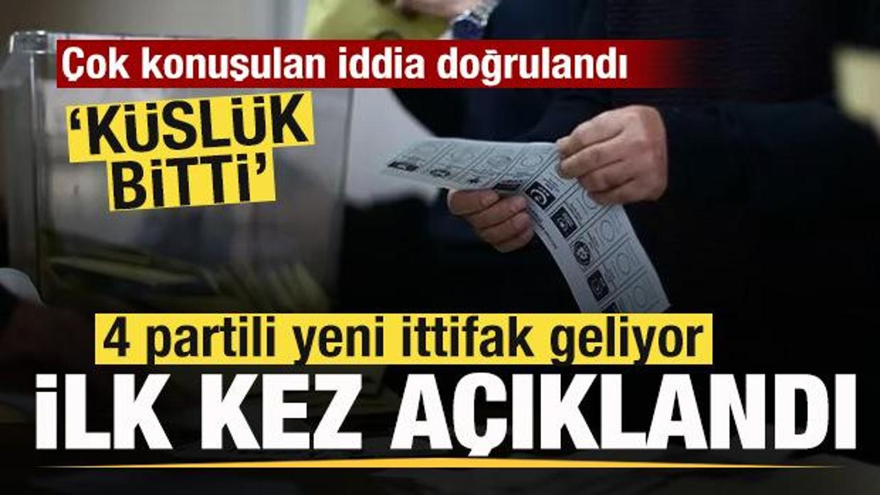 Ankara’yı hareketlendiren gelişme! Yeni bir ittifak geliyor! En az 4 partiden oluşuyor
