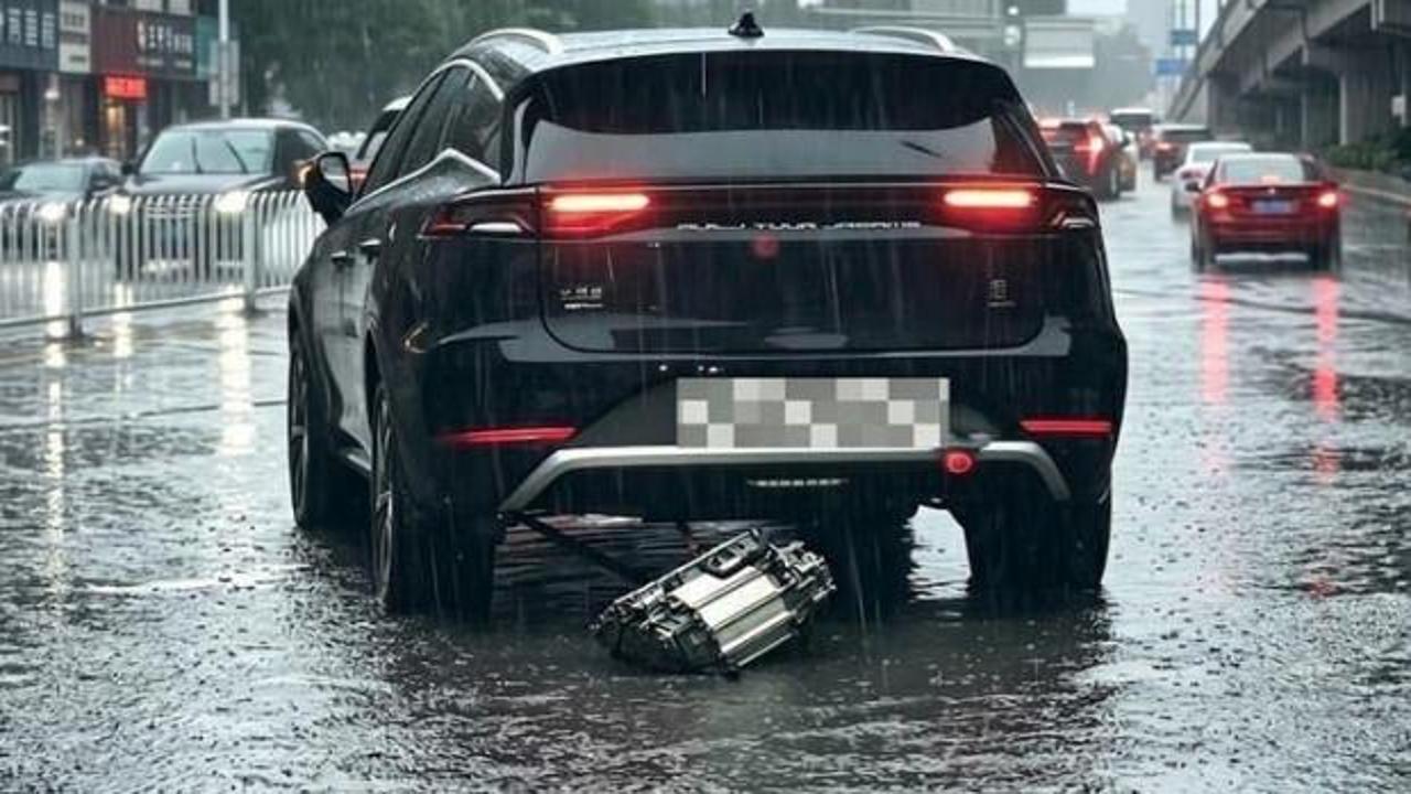 Yolda motoru düştüğü iddia edildi: Sosyal medya ikiye bölündü