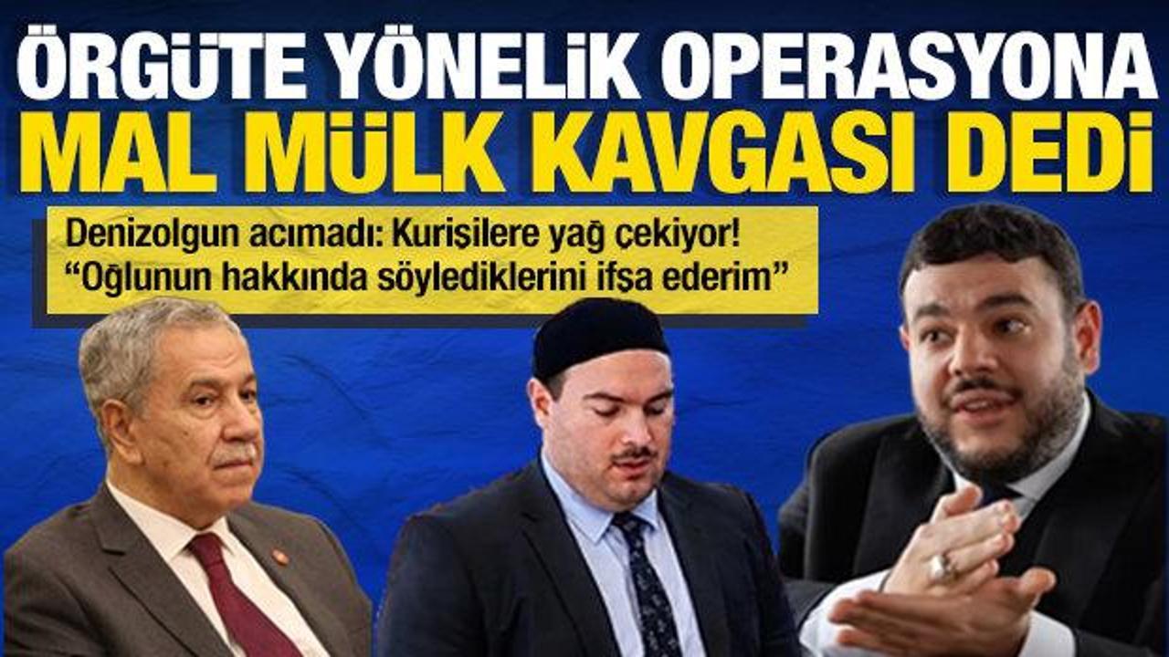 Arınç’ın Kuriş hakkındaki ifadelerine Denizolgun’dan sert yanıt geldi: Mal kavgası değil