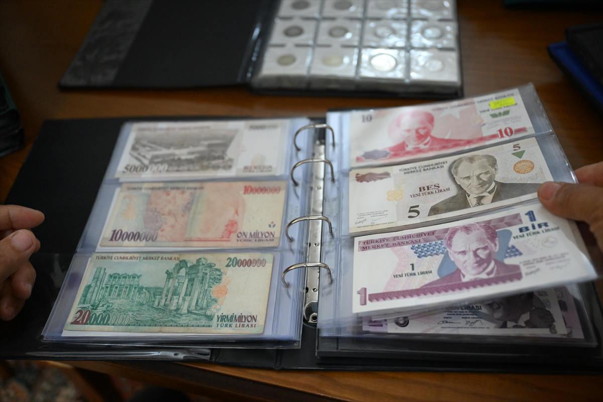 Çocukluk merakı 163 ülkeden paranın yer aldığı koleksiyona dönüştü
