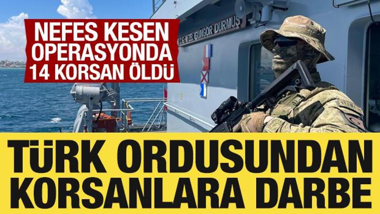Türk Deniz Kuvvetleri ve Somali ordusu, korsanların kaçırdığı yük gemisini kurtardı