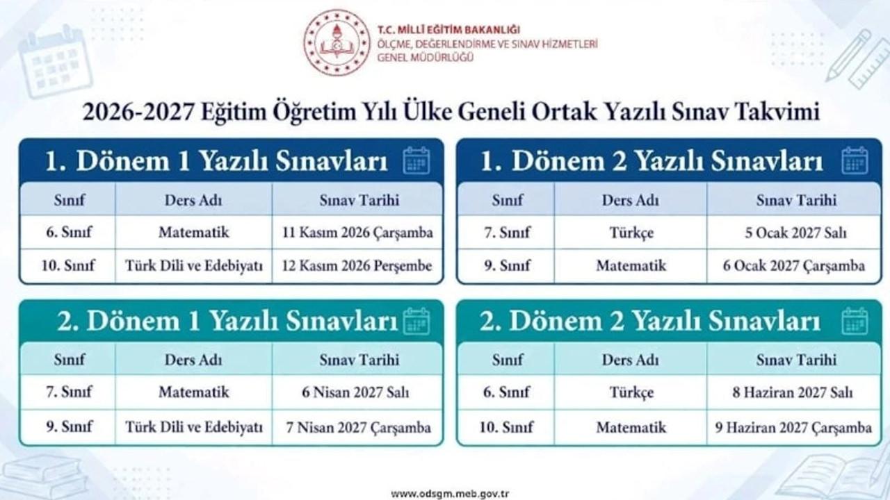 MEB öğrencilere duyurdu: Yeni takvim belli oldu! İşte, tüm tarihler...