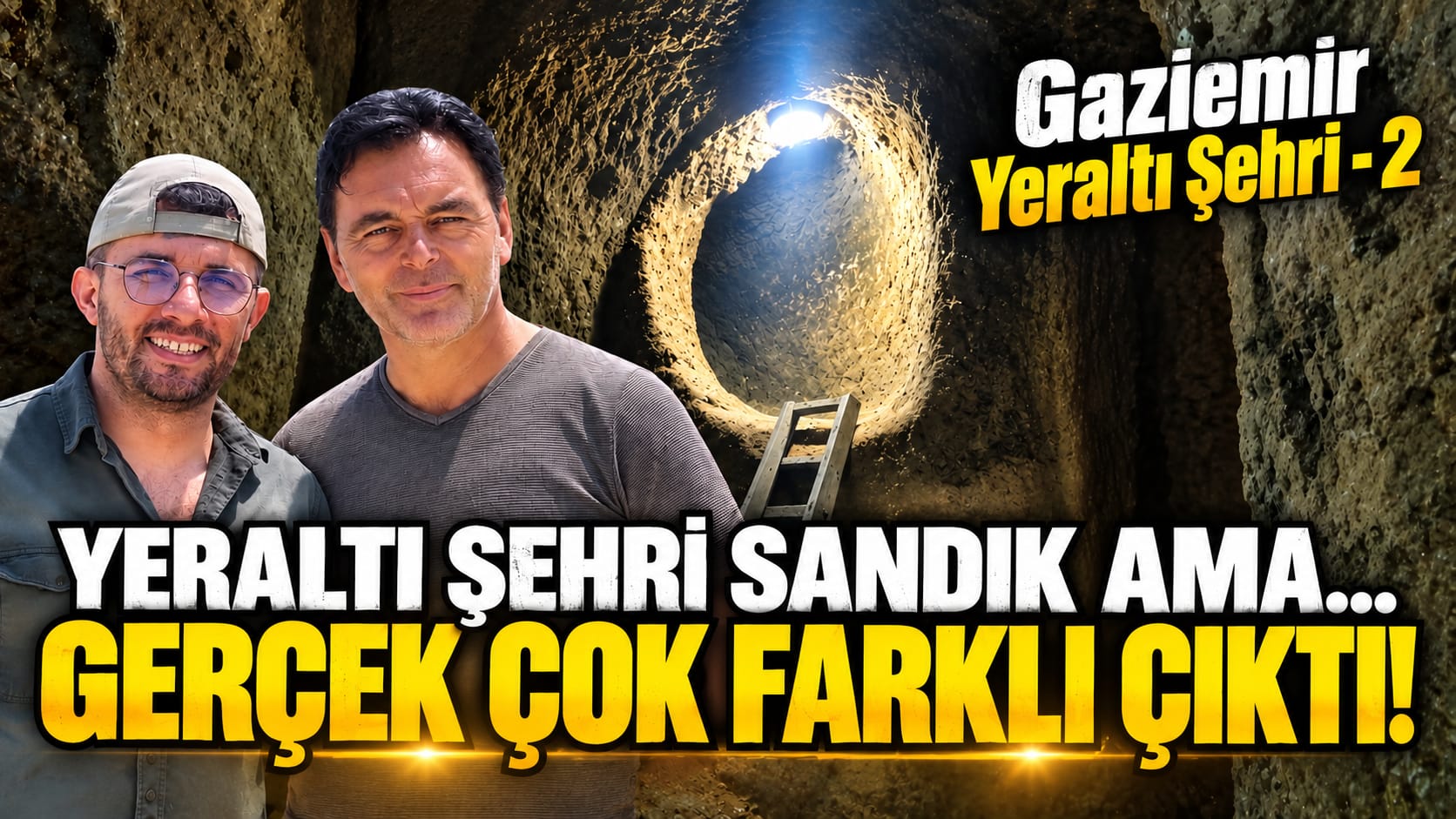 Gezgin Mustafa Satıcı, Aksaray Gaziemir Köyü’ndeki Tarihi Yeraltı Şehrini Anlattı