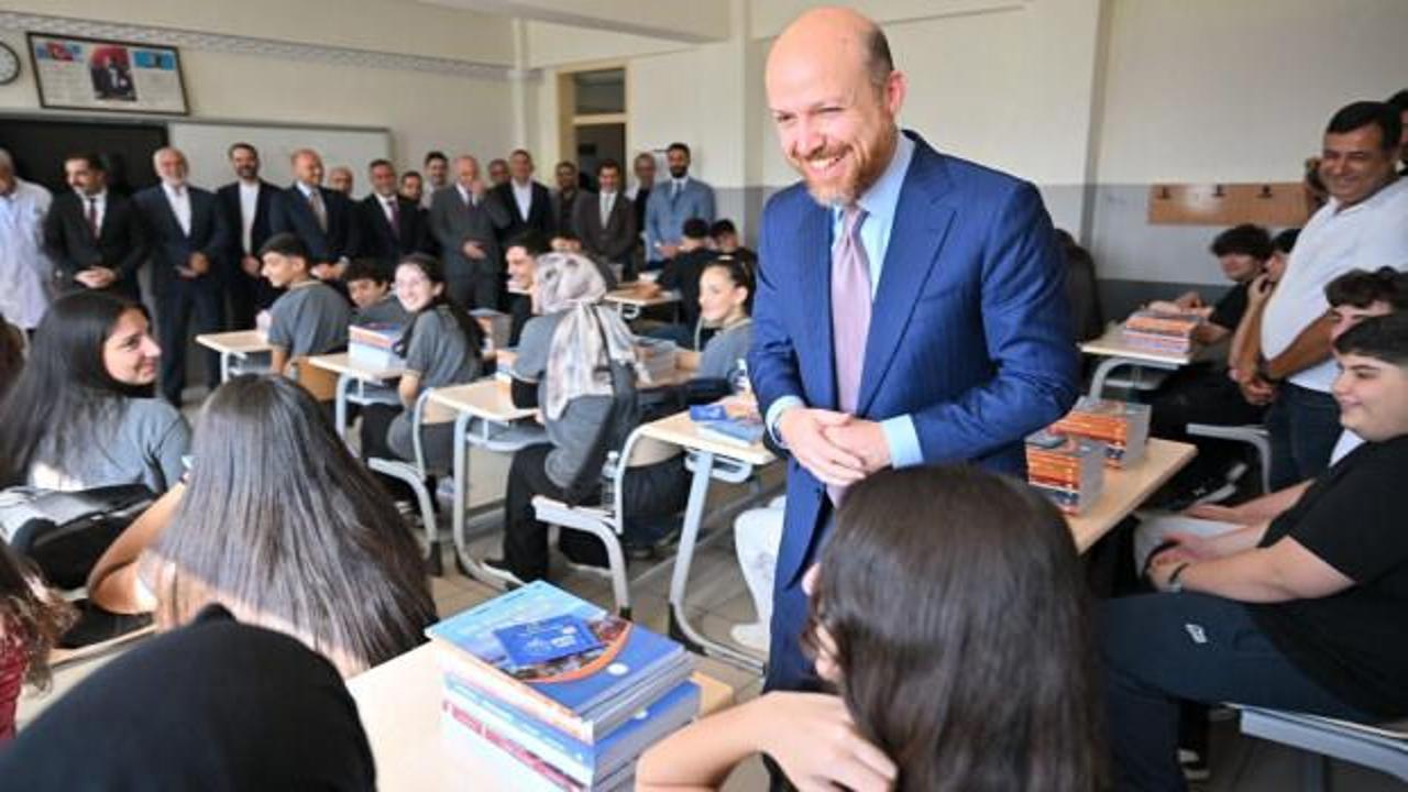Bilal Erdoğan, Diyarbakır’da öğrenci ve öğretmenlerle buluştu! Gençlere net mesaj…