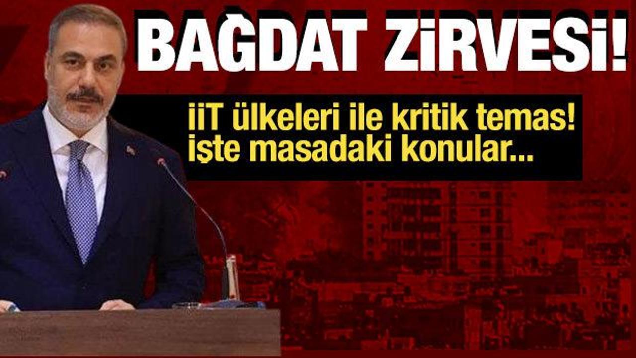 Fidan’ın Irak ajandasında ne var? Bağdat Deklarasyonu öncesi kritik mesajlar